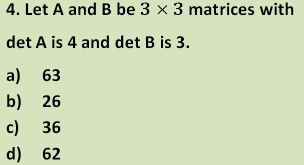 QUESTION