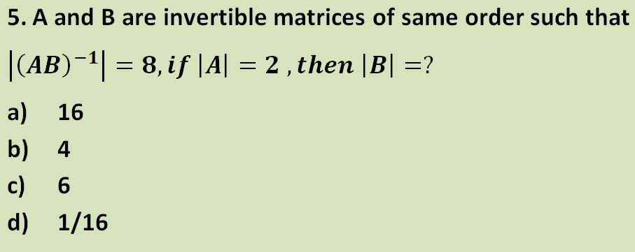 QUESTION