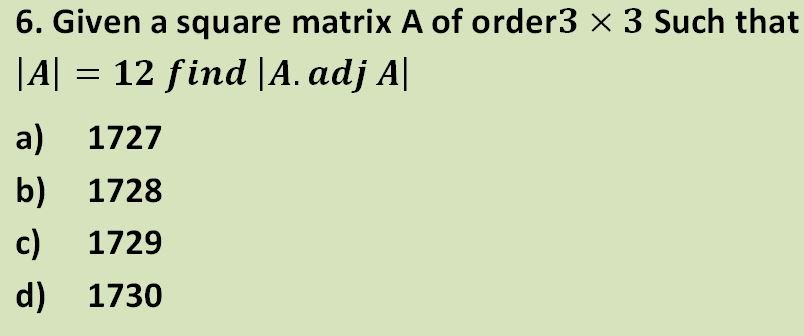 QUESTION